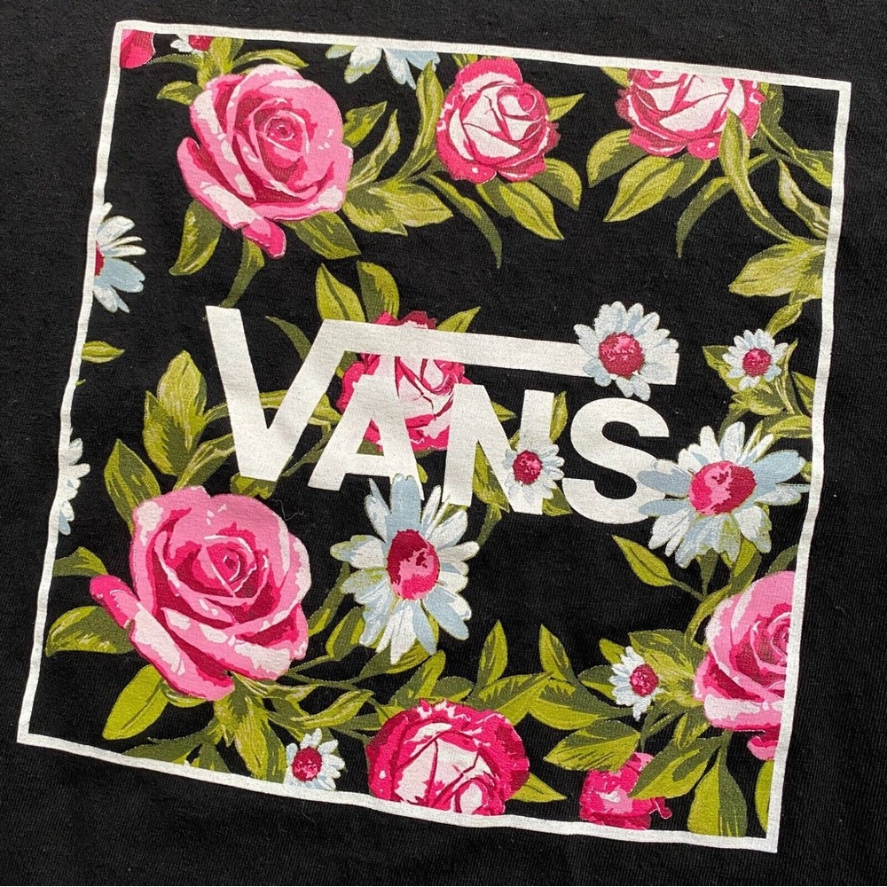 Vans rose shirt boys